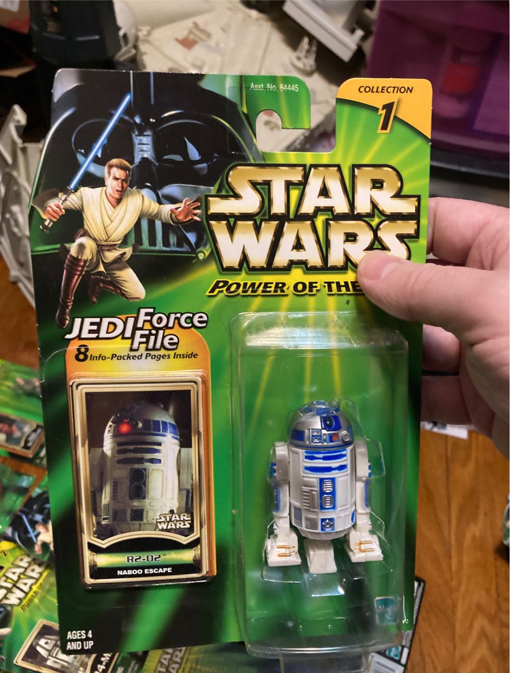 R2-D2 (Naboo Escape) - Hasbro (Star Wars Power Of The Jedi) action figure collectible [Barcode 076930842591] - Main Image 4