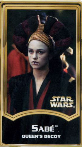 Power of the Jedi : Sabe (Queen’s Decoy) - Hasbro (Star Wars - Power Of The Jedi) action figure collectible [Barcode 076930841372] - Main Image 4