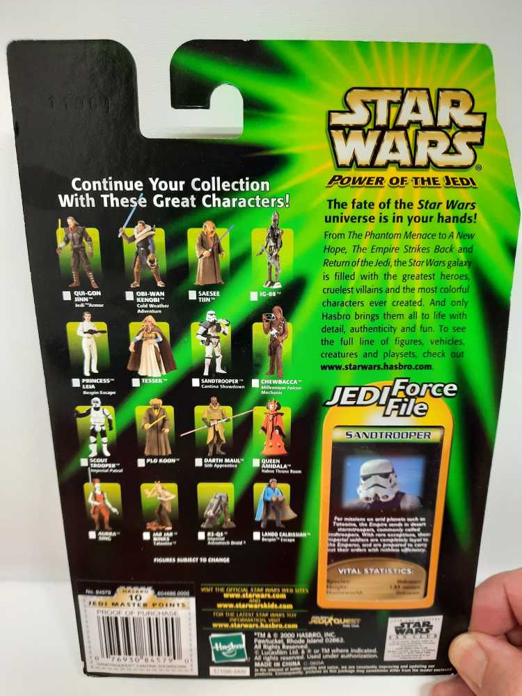 Sandtrooper Tatooine Patrol - Star Wars Power Of The Force - Hasbro (Star Wars) action figure collectible [Barcode 076930845790] - Main Image 2