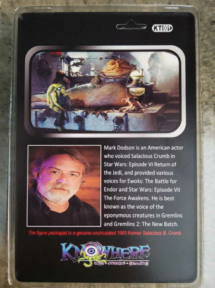 SWV - Salacious B. Crumb / Knowhere Toys (Signed) - Bootleg (Star Wars) action figure collectible - Main Image 2