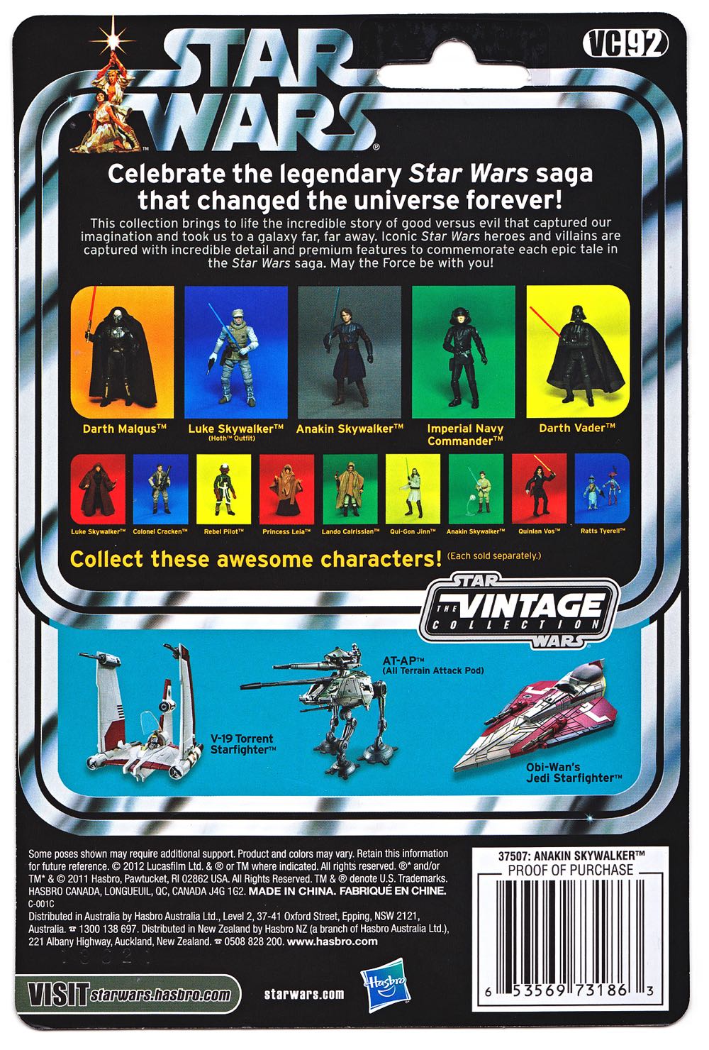 Anakin Skywalker - Hasbro (Star Wars - The Clone Wars) action figure collectible - Main Image 2