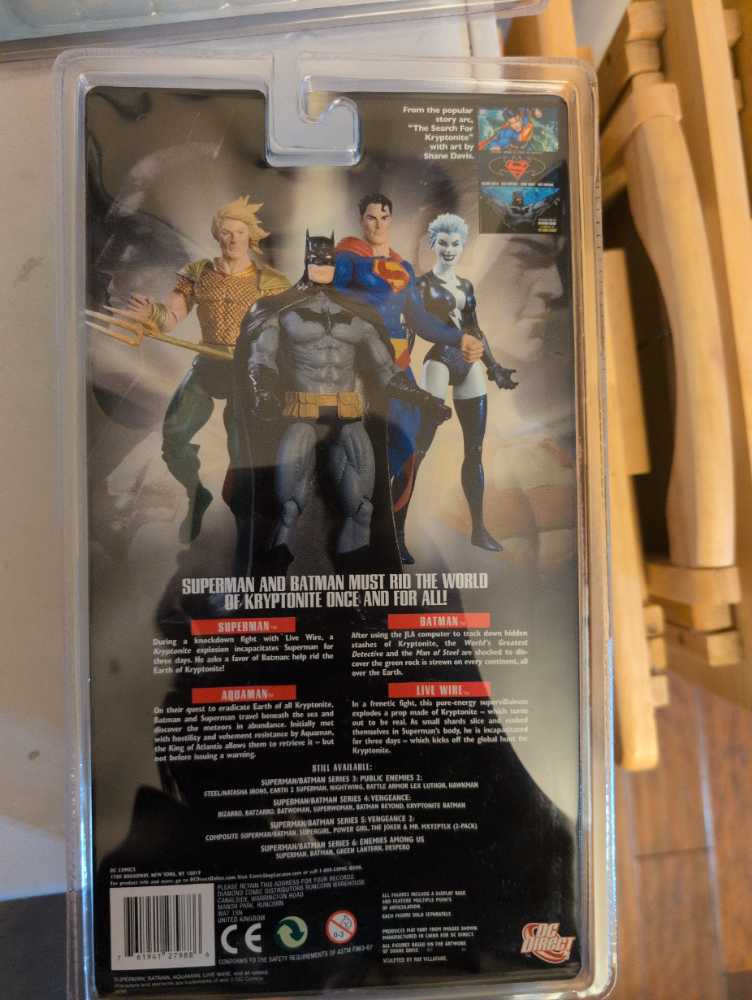 DC Direct Superman/Batman The Seach For Kryptonite Live Wire - DC Direct action figure collectible [Barcode 761941279886] - Main Image 3