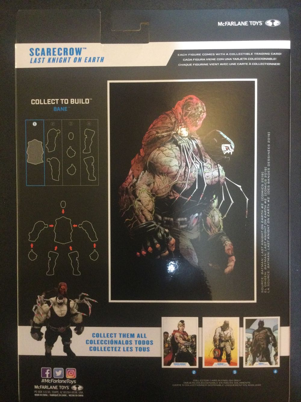 DC Multiverse “Last Knight on Earth” Scarecrow - McFarlane Toys (DC Multiverse) action figure collectible [Barcode 787926154283] - Main Image 2