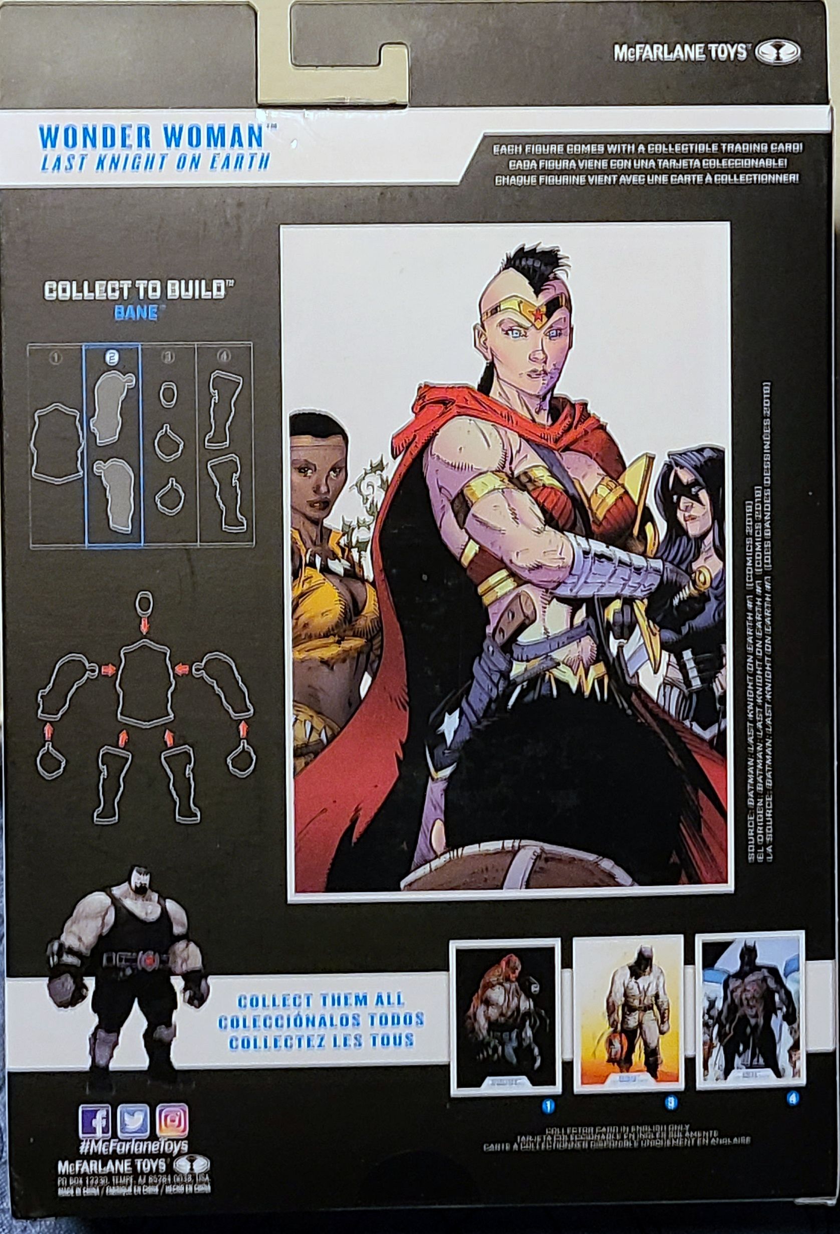 Wonder-Woman: Last Knight on Earth - McFarlane Toys (DC Comics) action figure collectible [Barcode 787926154276] - Main Image 2
