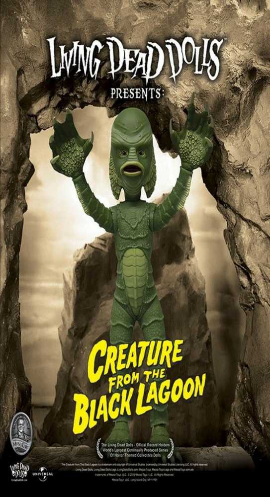 Living Dead Dolls - Creature From The Black Lagoon - Mezco Toyz (Universal Monsters) action figure collectible - Main Image 3