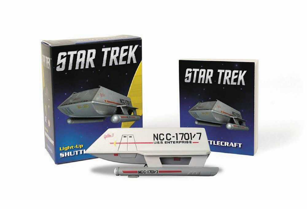 Star Trek: Light-Up Shuttlecraft - Running Press action figure collectible [Barcode 9780762459346] - Main Image 3