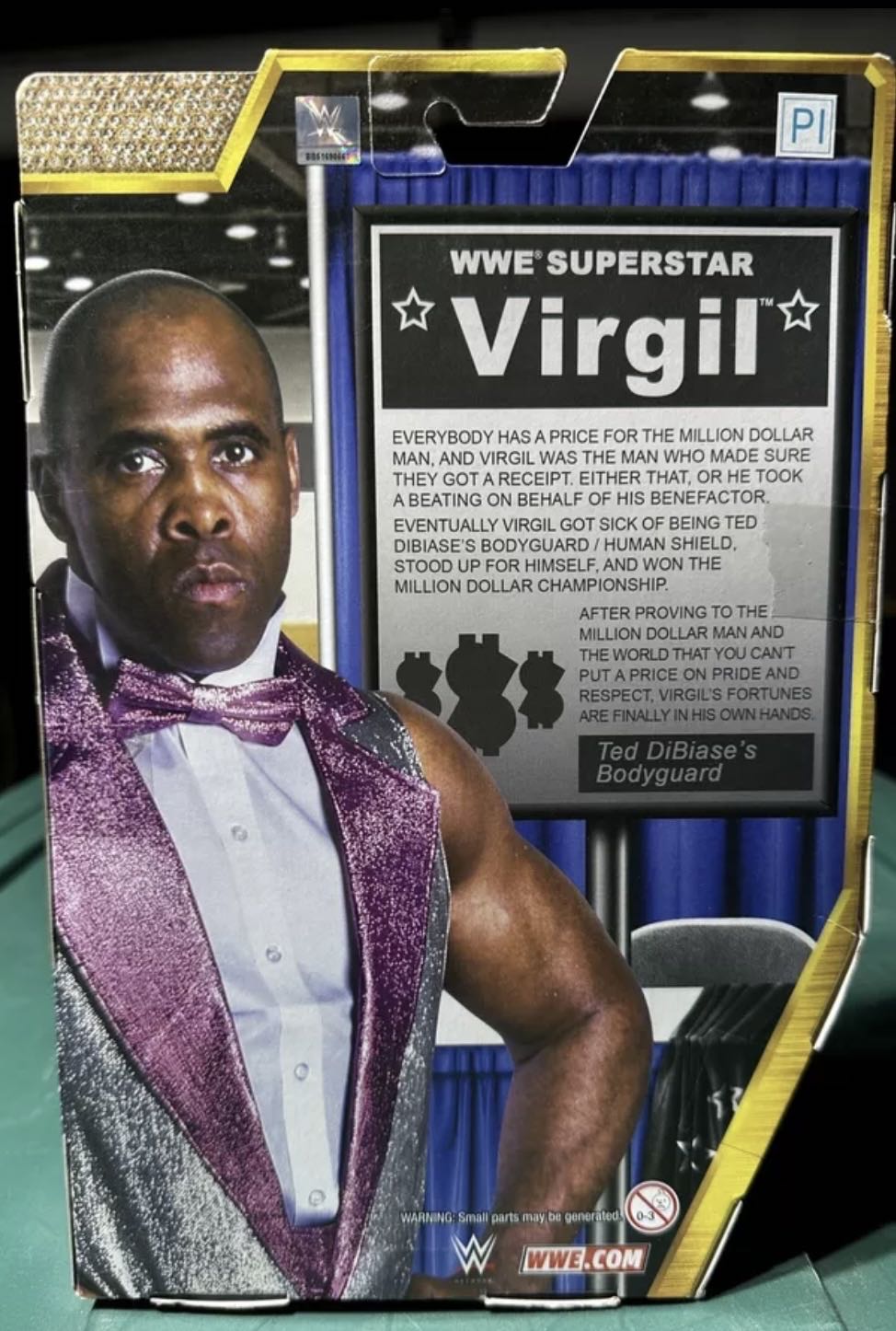 Virgil - WWE Mattel (WWE Elite Toys ‘R’ Us Exclusive) action figure collectible - Main Image 2