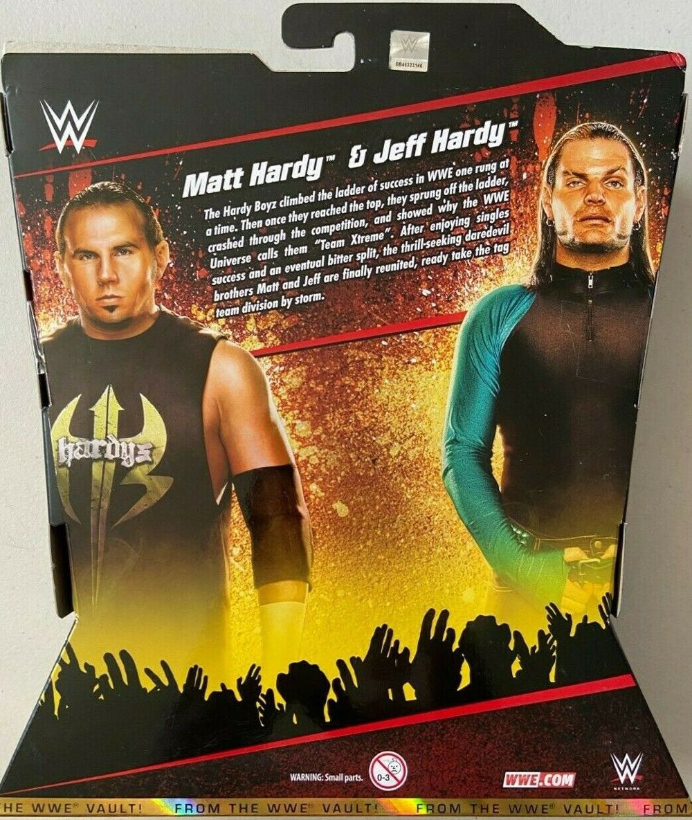 The Hardy Boyz - Mattel (Mattel Elite Collection From the Vault 2-Pack) action figure collectible - Main Image 2
