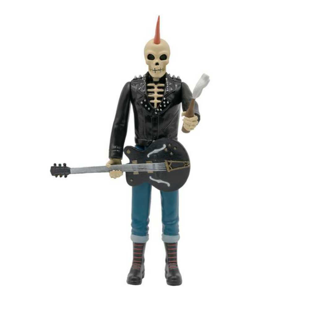 Super 7 Reaction Figures - Skeletim (Mohawk) - Super 7 (Super7 Rock) action figure collectible [Barcode 840049805316] - Main Image 2