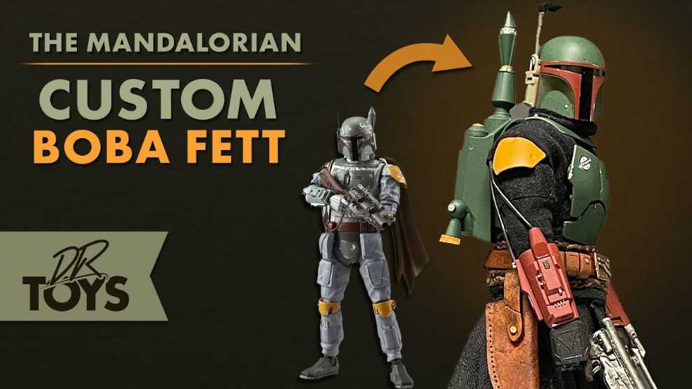Bandai Star Wars Bobba Fett 1/12 Plastic Model Kit  - Bandai (Star Wars) action figure collectible [Barcode 045557109417] - Main Image 4