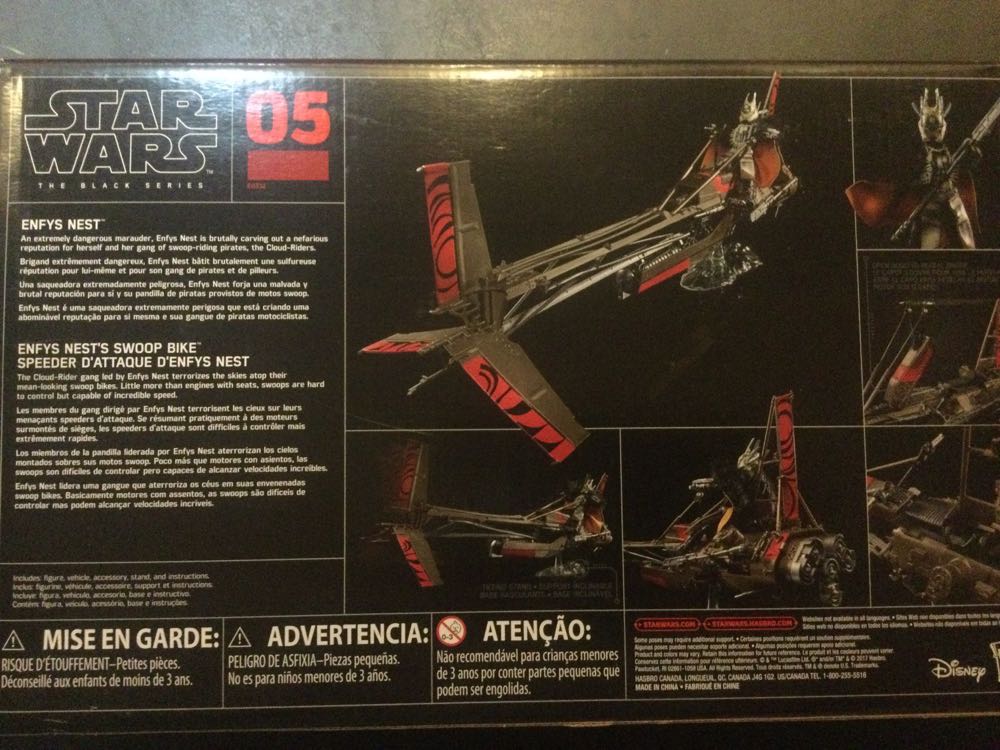 #D05 Enfys Nest and Swoop Bike - Hasbro (Solo: A Star Wars Story) action figure collectible [Barcode 615012346062] - Main Image 3