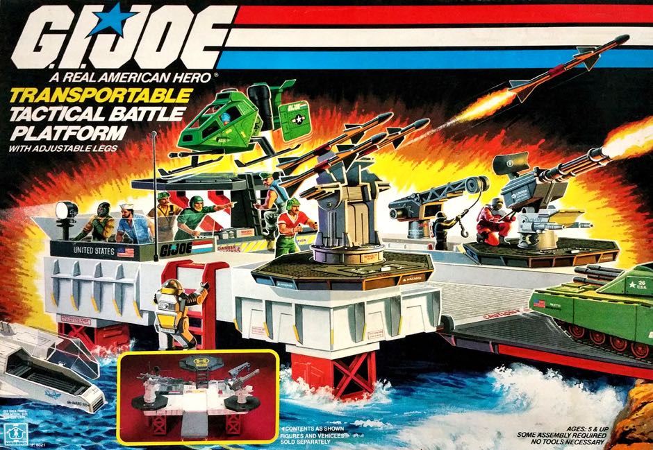 G.I. Joe | Transportable Tactical Battle Platform - Hasbro (GI Joe Vintage) action figure collectible [Barcode 038976060216] - Main Image 2