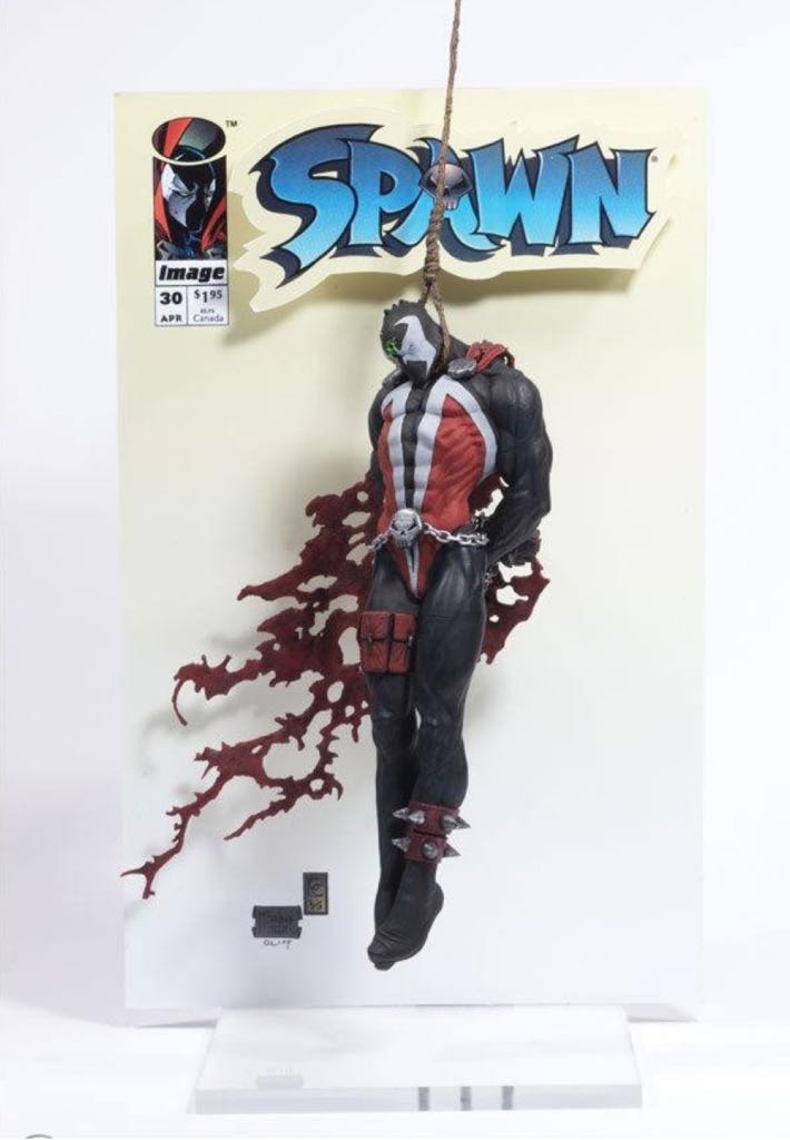 Spawn Issue 30 - McFarlane Toys™ (Series 27: The Art Of Spawn) action figure collectible [Barcode 787926923308] - Main Image 2