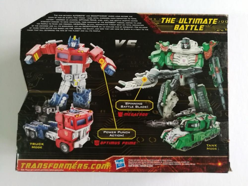 Optimus Prime Vs Megatron - Hasbro (Multipack) action figure collectible [Barcode 653569206057] - Main Image 3