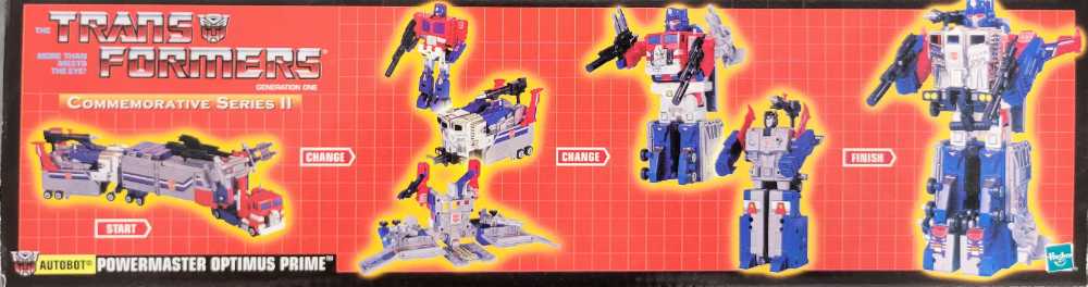 Optimus Prime (Powermaster w/ Apex Armor) - Hasbro (Commemorative Series) action figure collectible [Barcode 076930806609] - Main Image 3