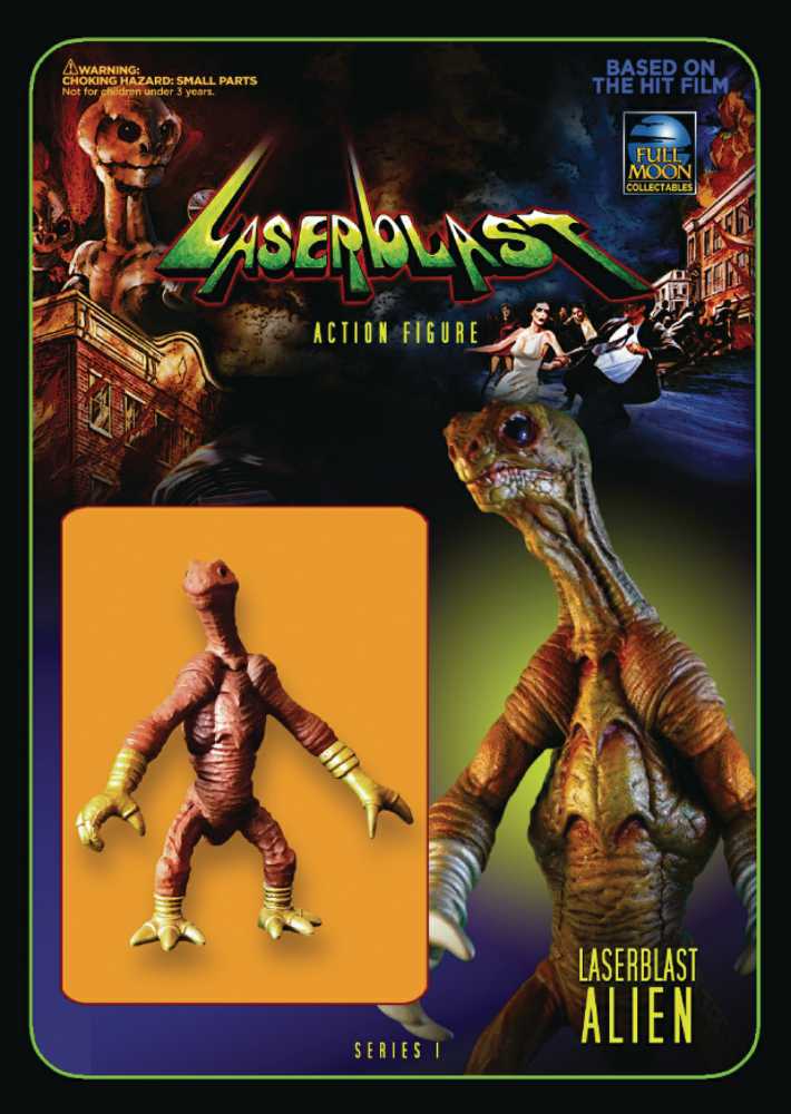 Laserblast Alien - Full Moon Collectables (Full Moon Collectables) action figure collectible [Barcode 859422006905] - Main Image 2