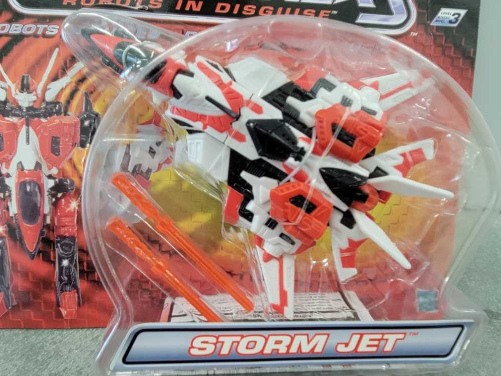 Storm Jet (Carded) - Hasbro (Robots In Disguise RID) action figure collectible [Barcode 076930806654] - Main Image 2