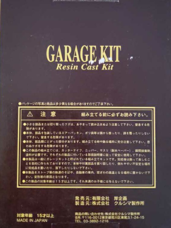 Model Kit - shadow - Masaki Mizuhara - Over Road (Garage Kit) action figure collectible - Main Image 2