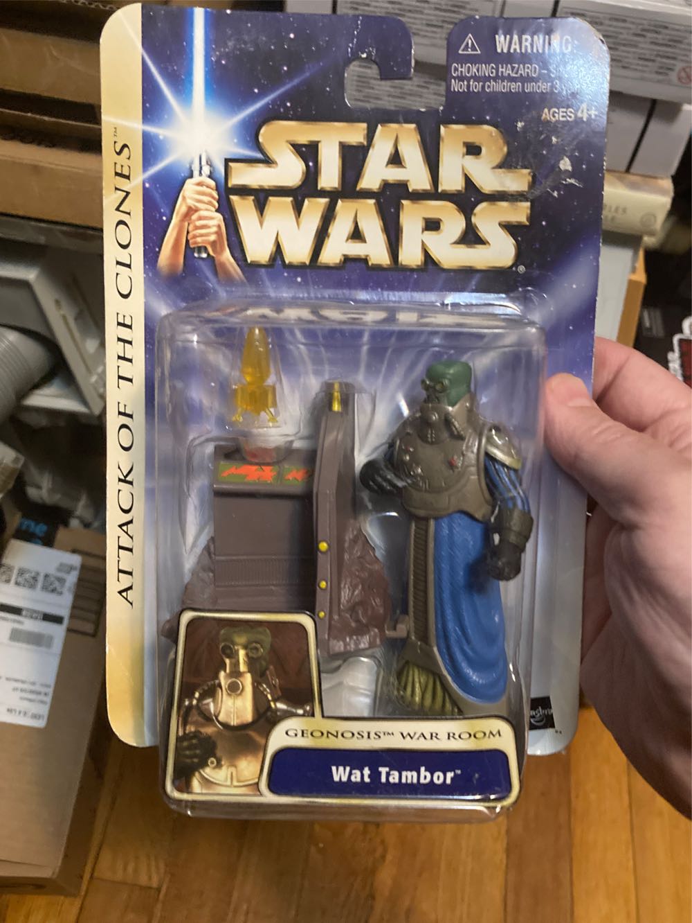 Wat Tambor (Geonosis War Room) - Hasbro (Star Wars Saga Collection) action figure collectible [Barcode 076930849903] - Main Image 4