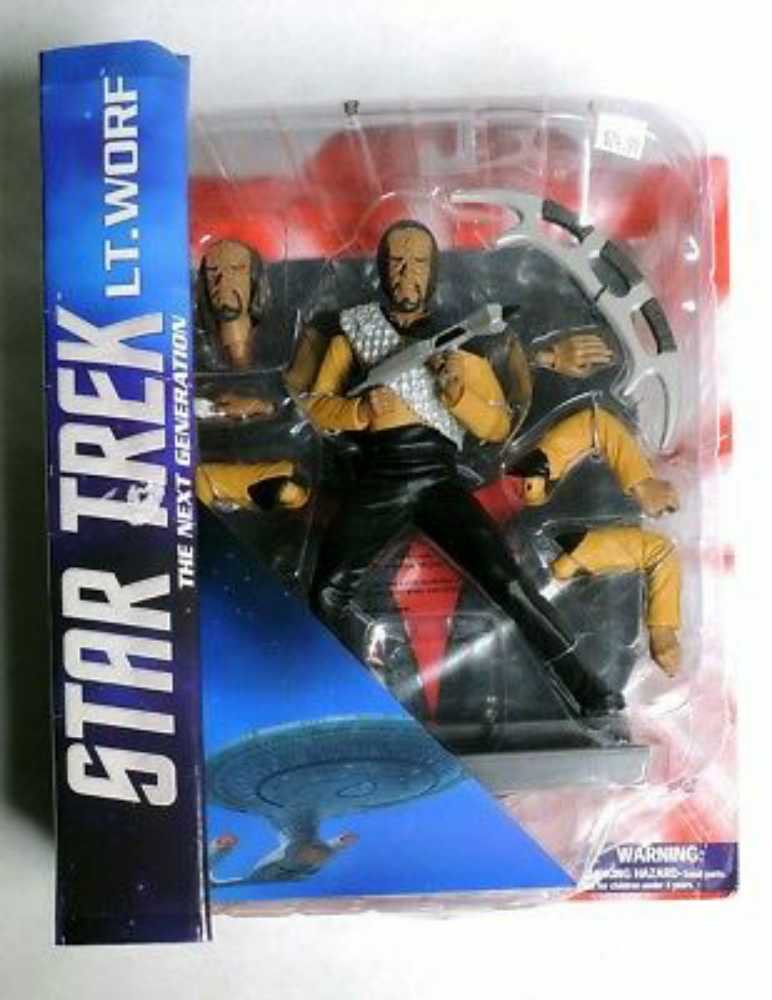 Star Trek - TNG - LT. Worf - Diamond Select action figure collectible - Main Image 2