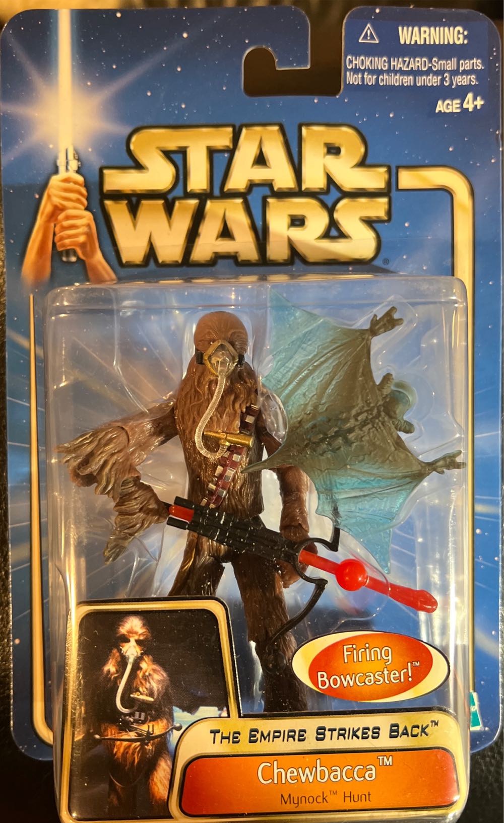 Chewbacca (Mynock Hunt) - Hasbro (Star Wars: Episode V - The Empire Strikes Back) action figure collectible [Barcode 076930849606] - Main Image 3