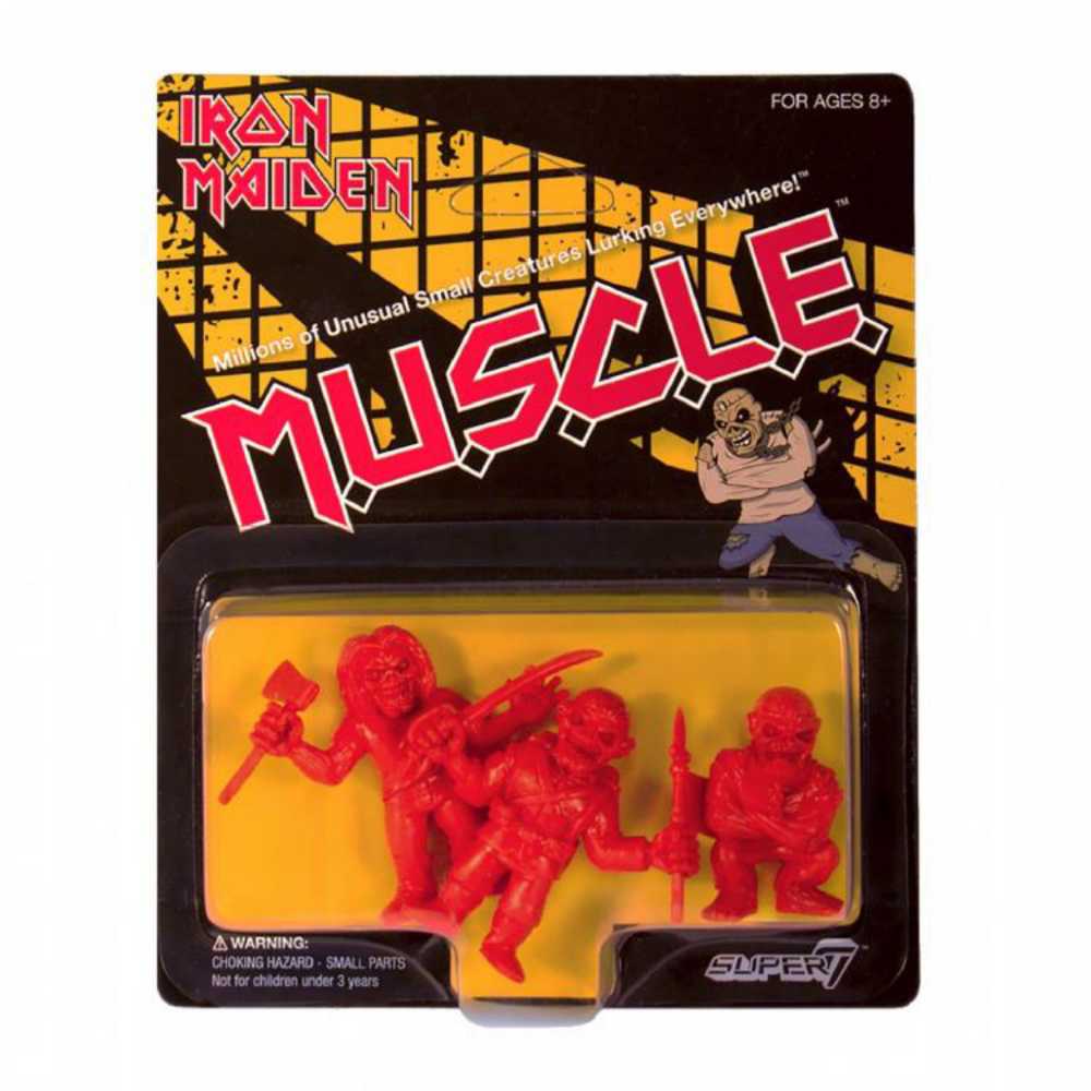 M.U.S.C.L.E. IRON MAIDEN - Super 7 (Super7 Rock) action figure collectible [Barcode 811169030698] - Main Image 3