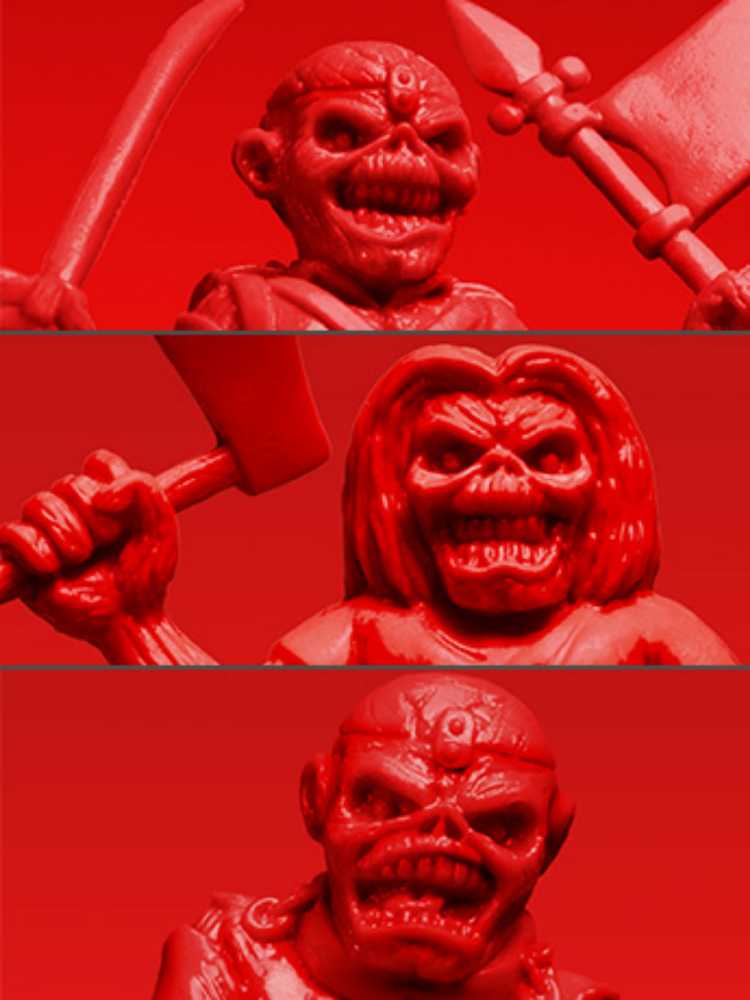 M.U.S.C.L.E. IRON MAIDEN - Super 7 (Super7 Rock) action figure collectible [Barcode 811169030698] - Main Image 4