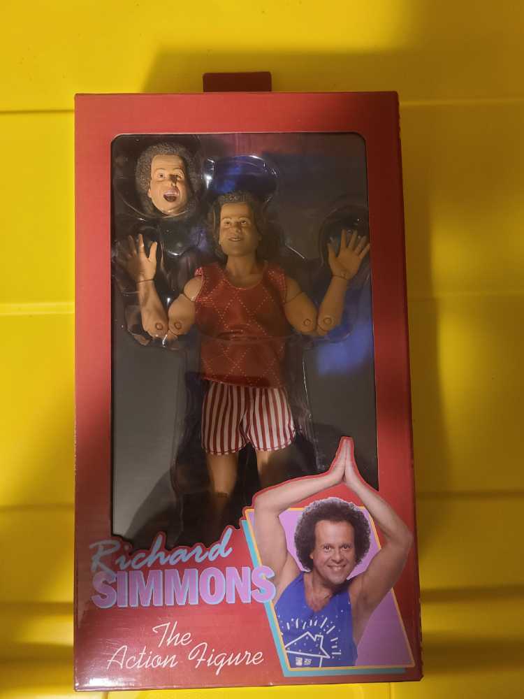 Neca Richard Simmons Clothed Action Figure  action figure collectible [Barcode 634482449134] - Main Image 2