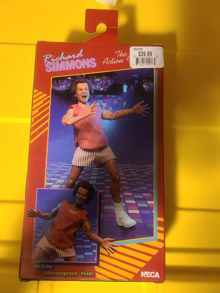 Neca Richard Simmons Clothed Action Figure  action figure collectible [Barcode 634482449134] - Main Image 3