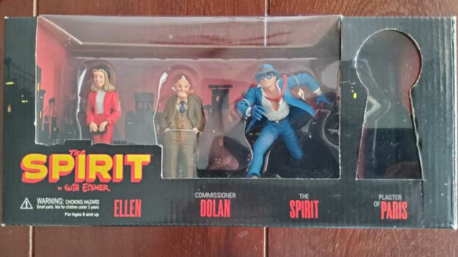 The Spirit 4 Figure Set - Dark Horse Deluxe action figure collectible [Barcode 161568753255] - Main Image 2