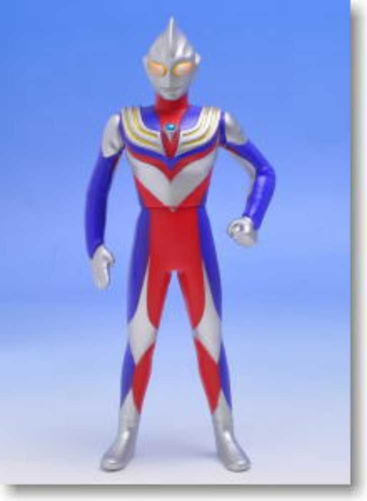 Ultra Hero Series - 19 Ultraman Tiga - Bandai action figure collectible [Barcode 4902425768137] - Main Image 1
