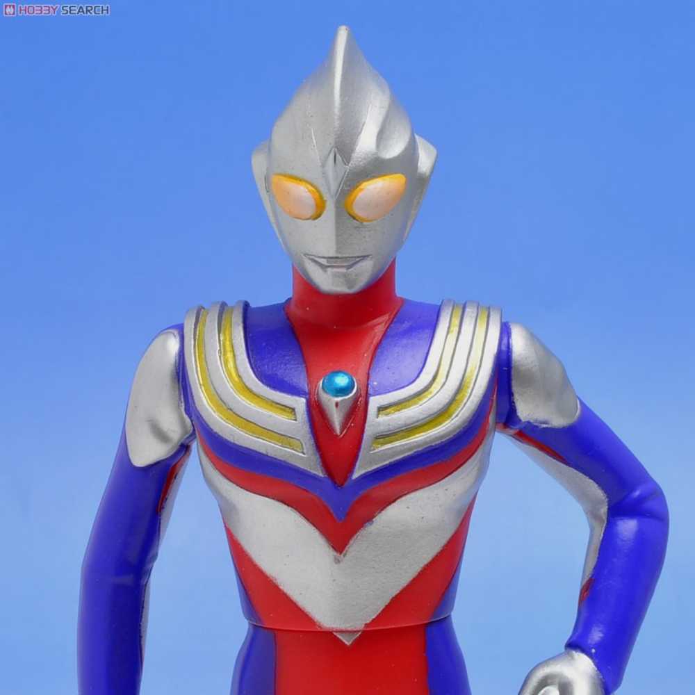 Ultra Hero Series - 19 Ultraman Tiga - Bandai action figure collectible [Barcode 4902425768137] - Main Image 3