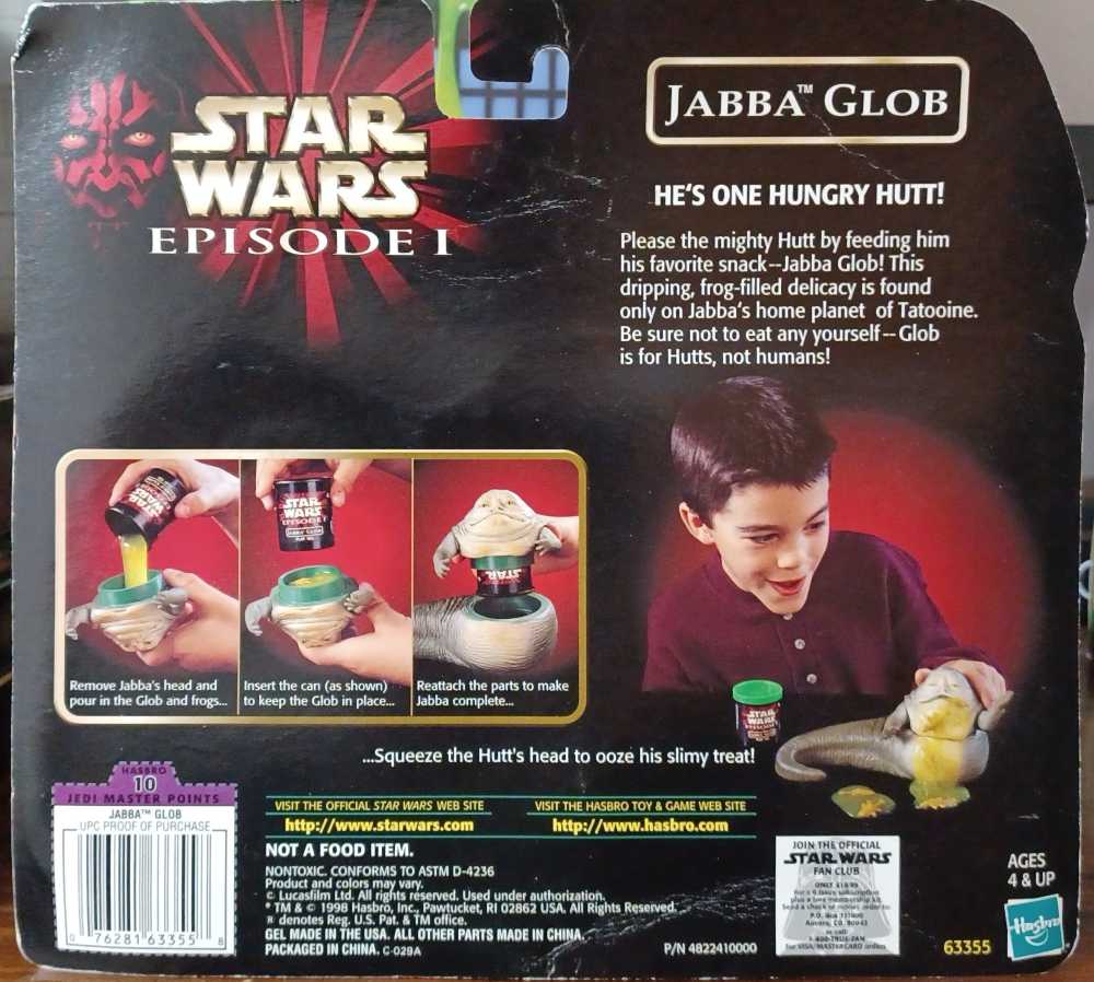 Jabba Glob - Hasbro (Deluxe Figure) action figure collectible [Barcode 076281633558] - Main Image 2