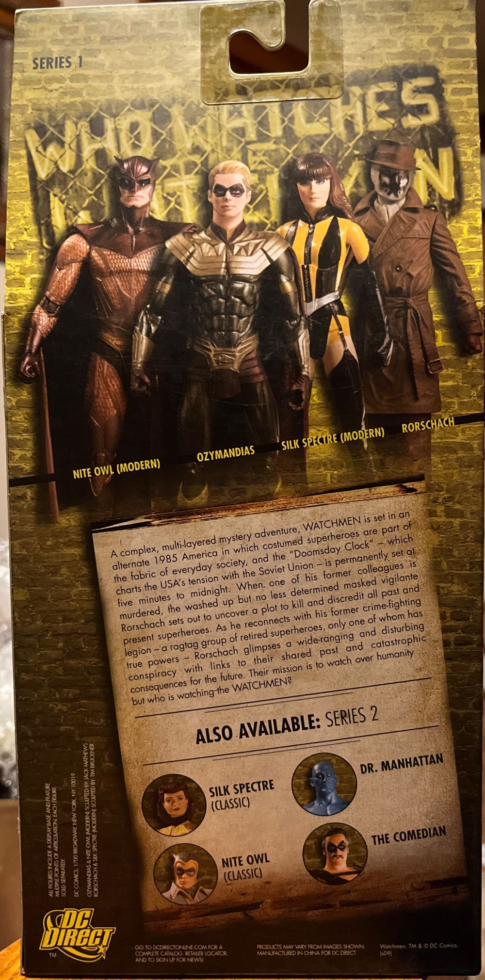 Silk Spectre (Modern) - DC (Watchmen Movie) - DC Direct (DC) action figure collectible [Barcode 761941275901] - Main Image 2