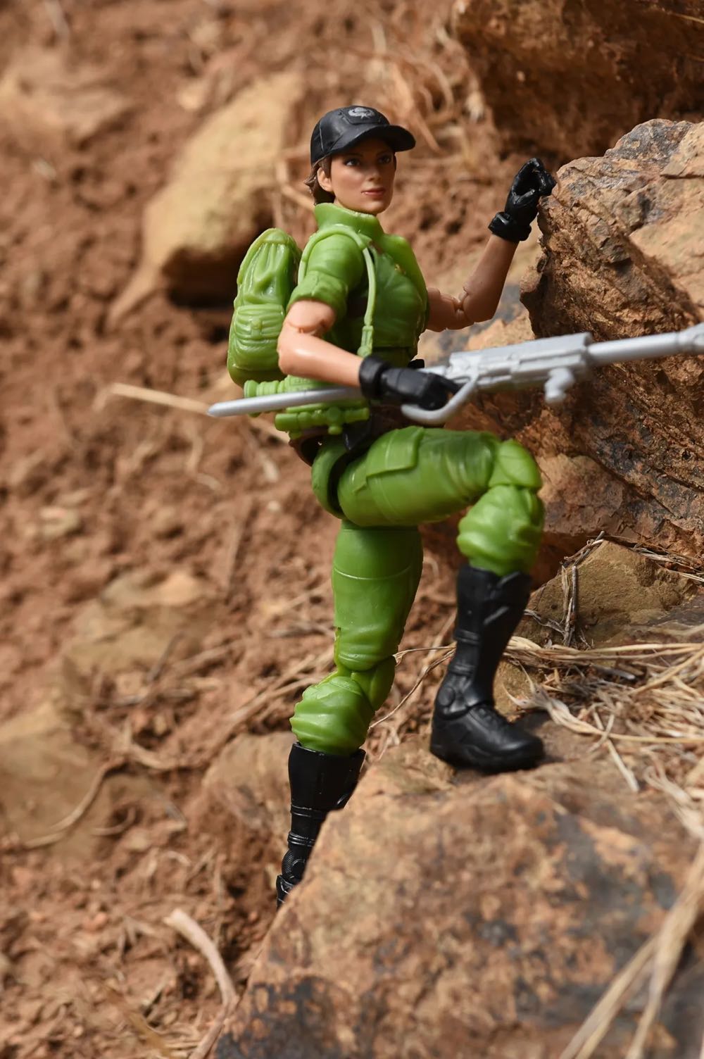 G.I.Joe-Lady Jaye - Hasbro (G.I.Joe-Retro Collection) action figure collectible [Barcode 5010993797363] - Main Image 3