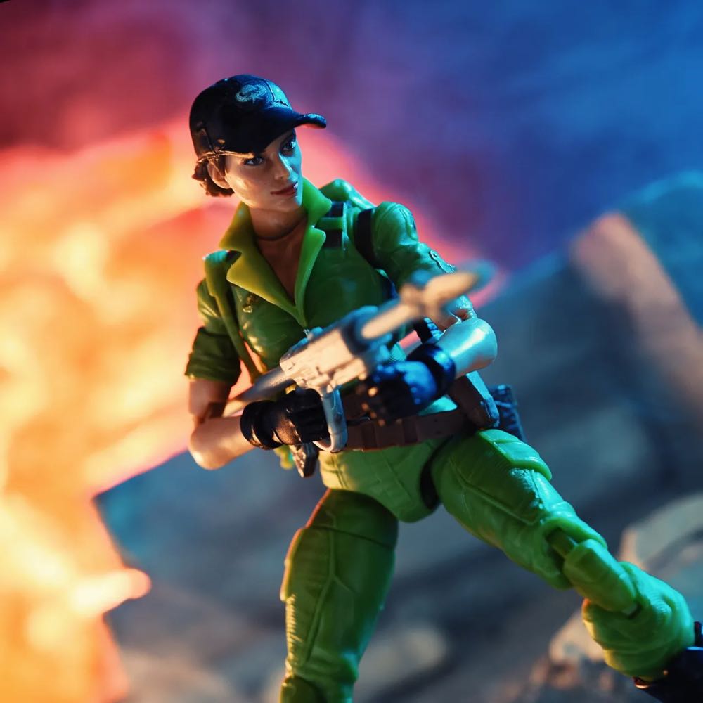 G.I.Joe-Lady Jaye - Hasbro (G.I.Joe-Retro Collection) action figure collectible [Barcode 5010993797363] - Main Image 4