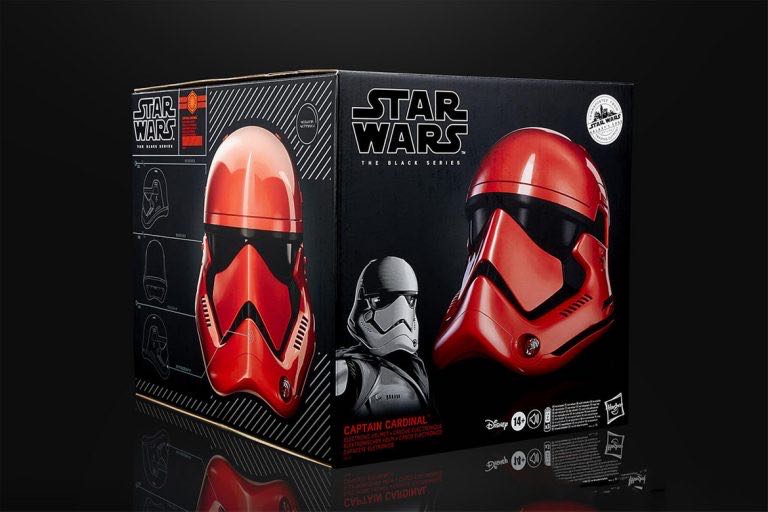 COSPLAY: Captain Cardinal Helmet - Disney / Hasbro (The Black Series Helmet) action figure collectible [Barcode 5010993737116] - Main Image 4