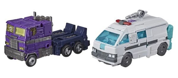 GS-17 Optimus & Ratchet Shattered Glass - Hasbro / Takara Tomy (Generations Selects: Earthrise) action figure collectible [Barcode 5010993800612] - Main Image 3