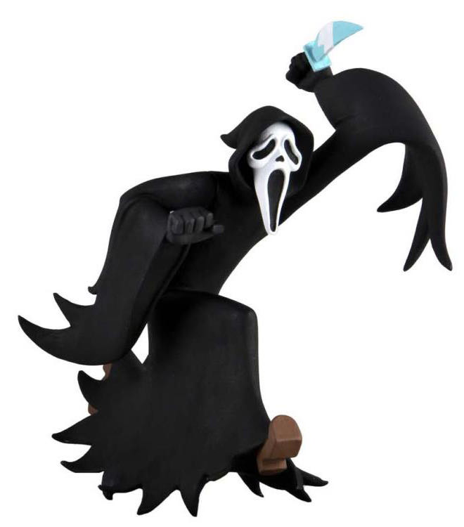 Ghostface <Toony Terrors> - Neca (Scream) action figure collectible [Barcode 634482413715] - Main Image 2