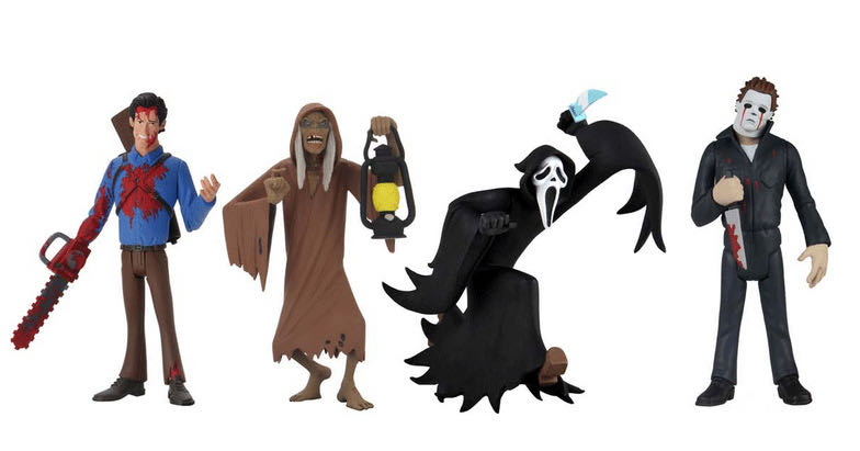 Ghostface <Toony Terrors> - Neca (Scream) action figure collectible [Barcode 634482413715] - Main Image 4