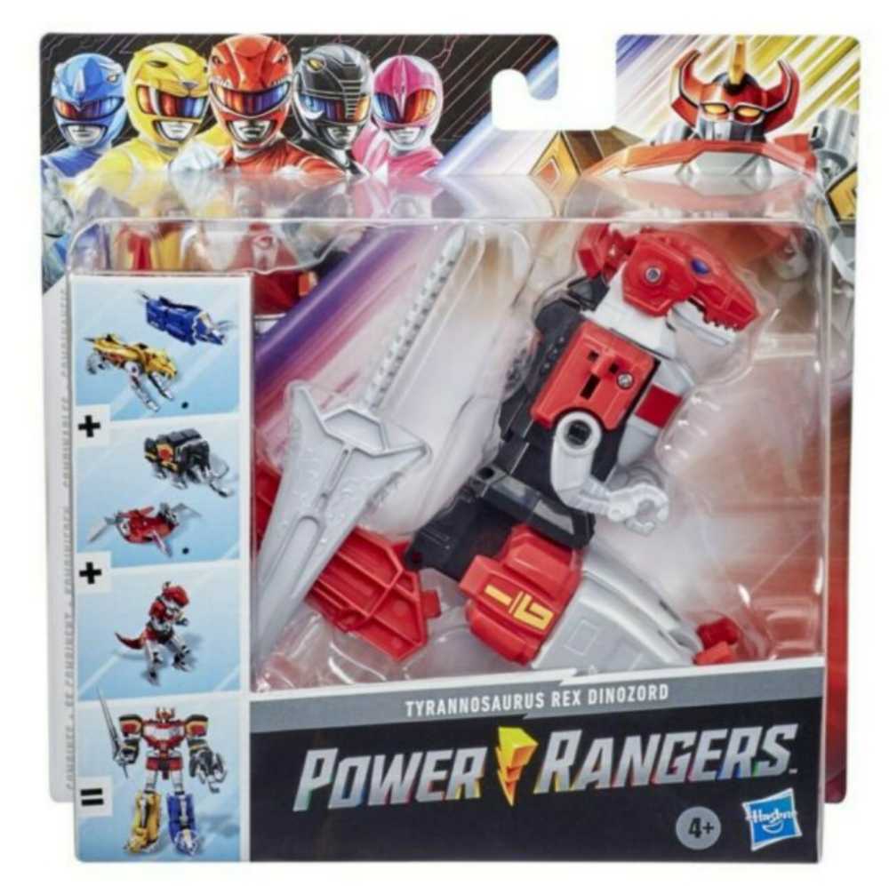 Power Rangers Tyrannosaurus Rex Dinozord - Hasbro (Mighty Morphin Power Rangers) action figure collectible [Barcode 5010993741298] - Main Image 2