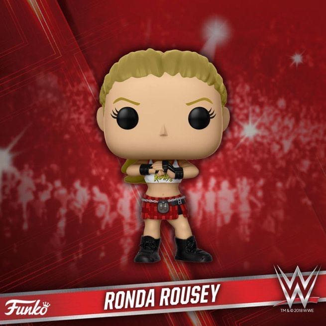 Ronda Rousey - Funko (WWE Funko) action figure collectible [Barcode 889698359221] - Main Image 4