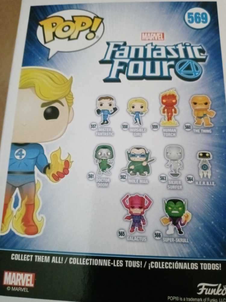 Fantastic Four: Human Torch #569 - Funko (Fantastic Four) action figure collectible [Barcode 889698450072] - Main Image 3