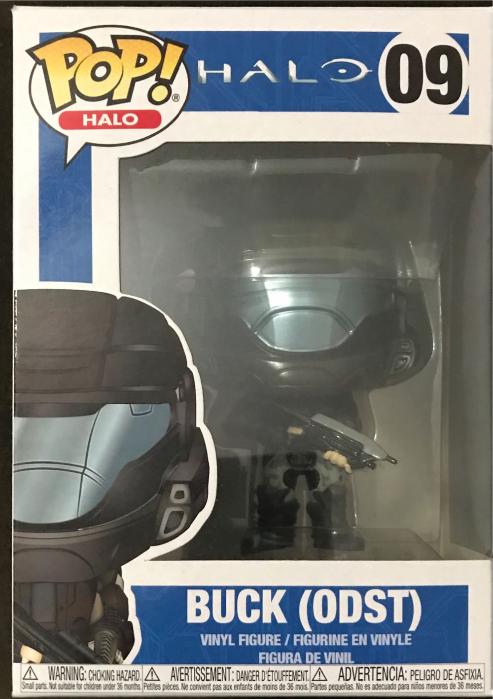 Halo: ODST Buck Helmeted #09  action figure collectible [Barcode 889698301008] - Main Image 2