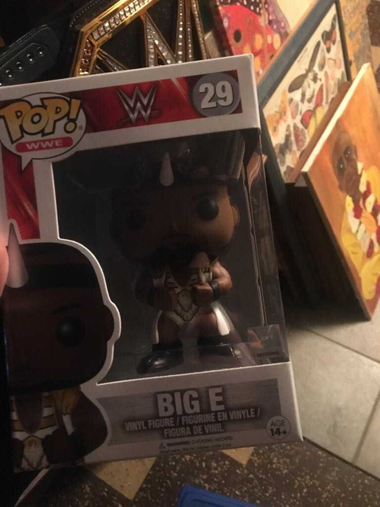 Big E  (Funko Pop! WWE) action figure collectible [Barcode 889698123594] - Main Image 1