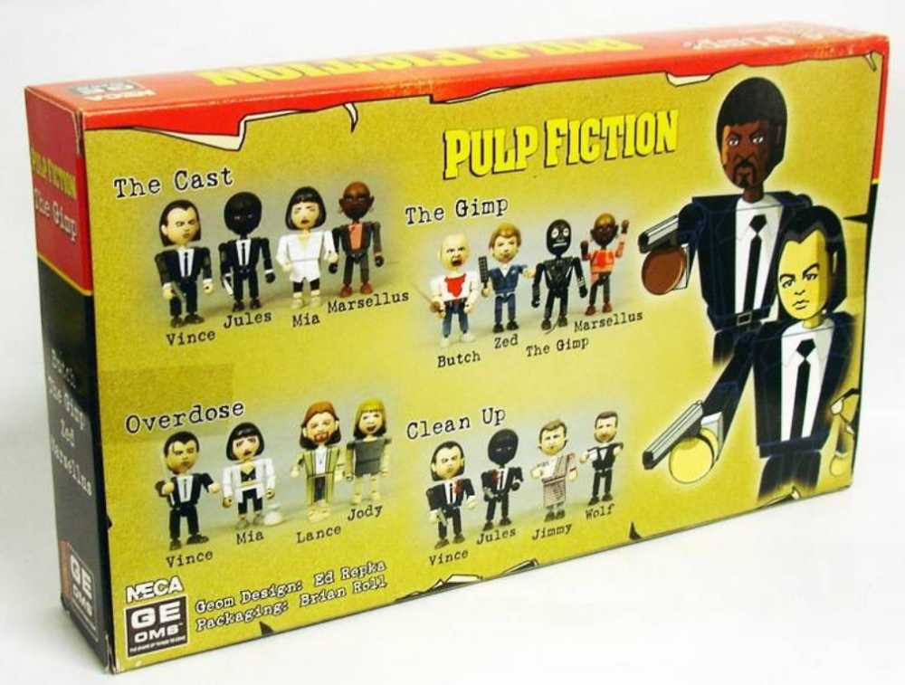 Neca Ge-oms Pulp Fiction Overdose Scene Set - Neca action figure collectible [Barcode 634482333037] - Main Image 2