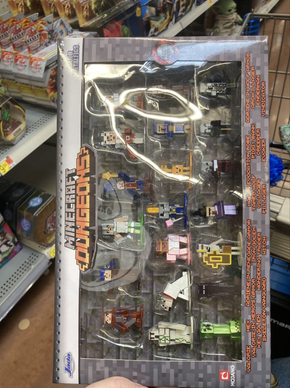 Minecraft Dungeons Nano Metalfigs 1.65” Die-cast Collectible Figures 20-pack Wave 4 Toys For Kids And Adults  action figure collectible [Barcode 801310323298] - Main Image 2