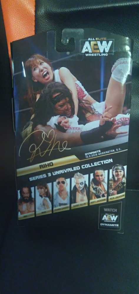 Riho - Jazzwares (AEW Unrivaled Collection Series 3) action figure collectible [Barcode 191726377214] - Main Image 3