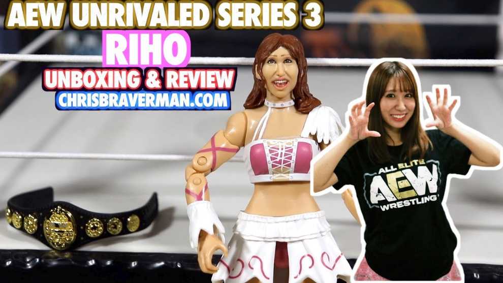Riho - Jazzwares (AEW Unrivaled Collection Series 3) action figure collectible [Barcode 191726377214] - Main Image 4