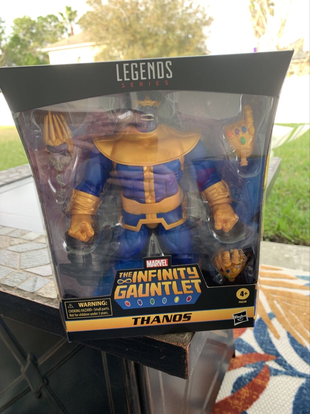 Thanos Marvel Legends - Hasbro (Marvel Legends) action figure collectible [Barcode 5010993789771] - Main Image 2